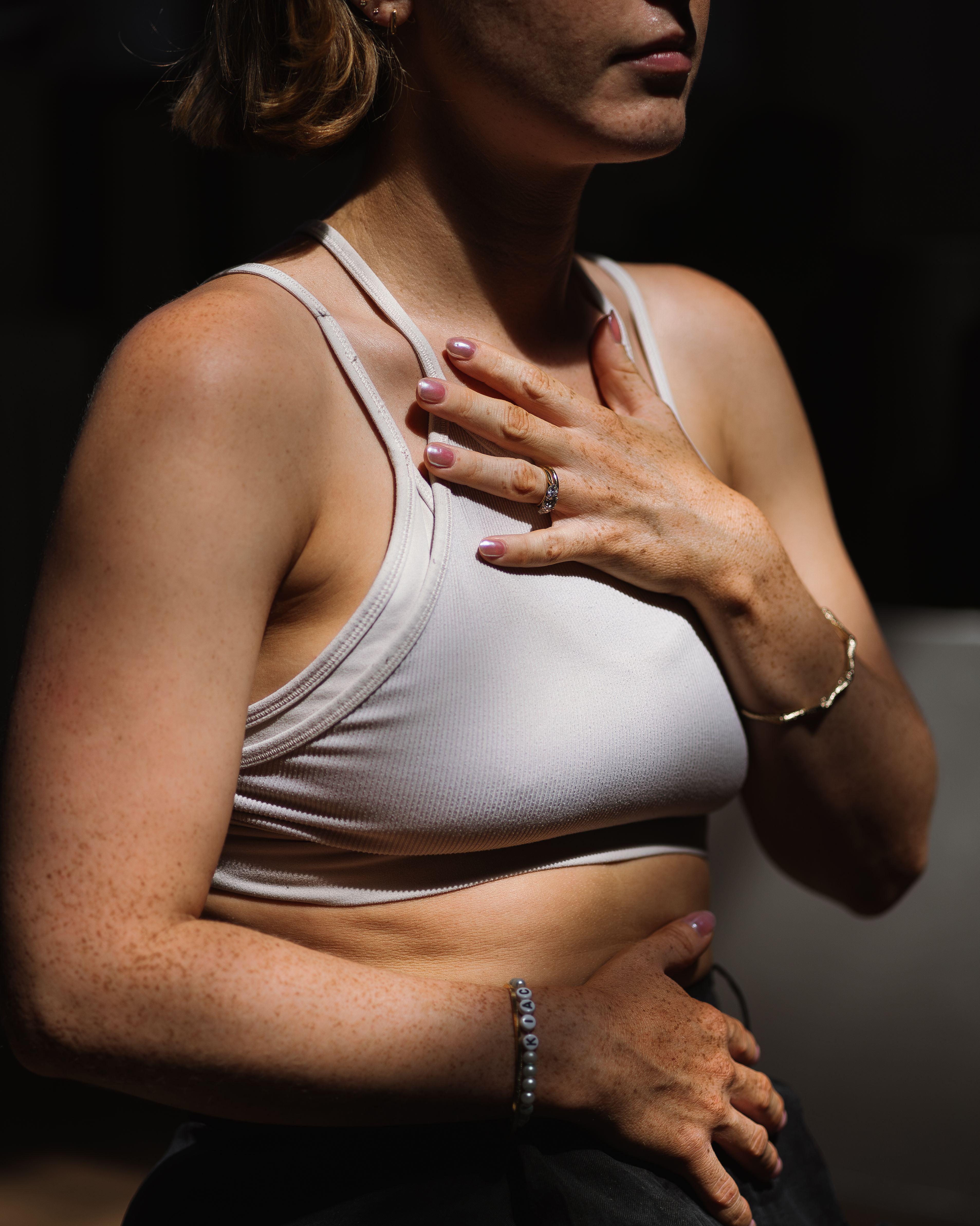 Person attending Breathwork class 